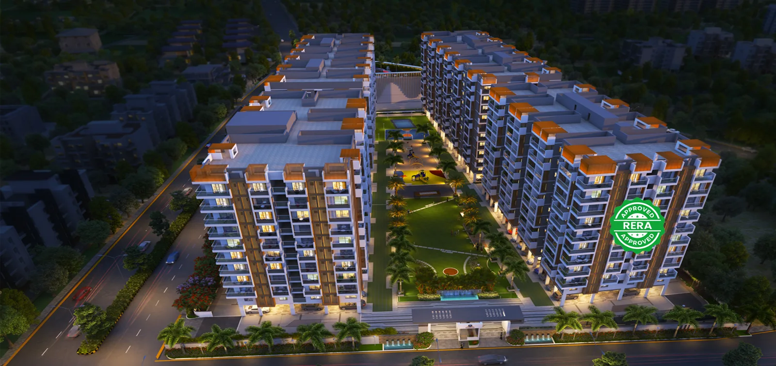 gated communities in alkapur township