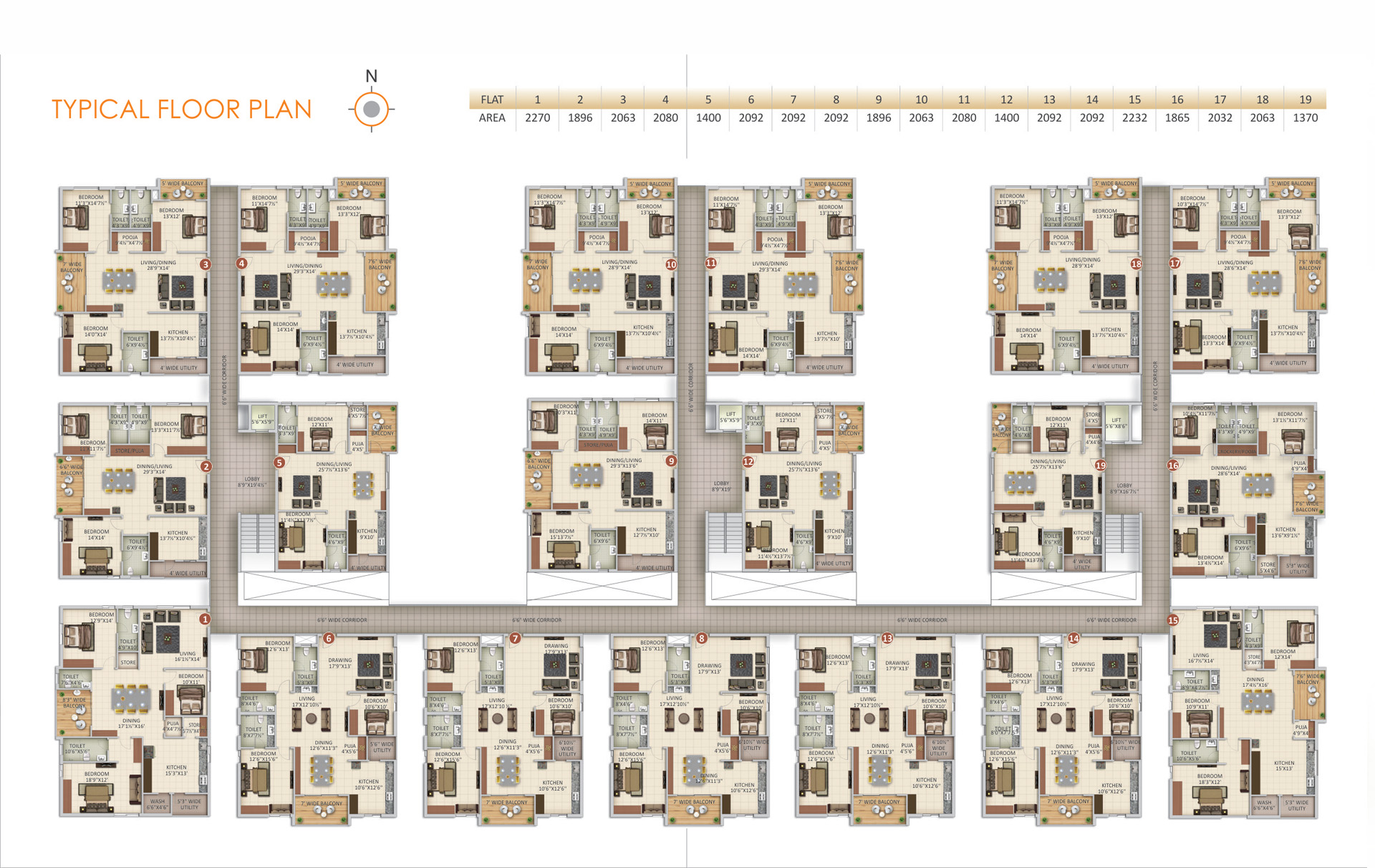 2 bhk flats for sale in alkapur township