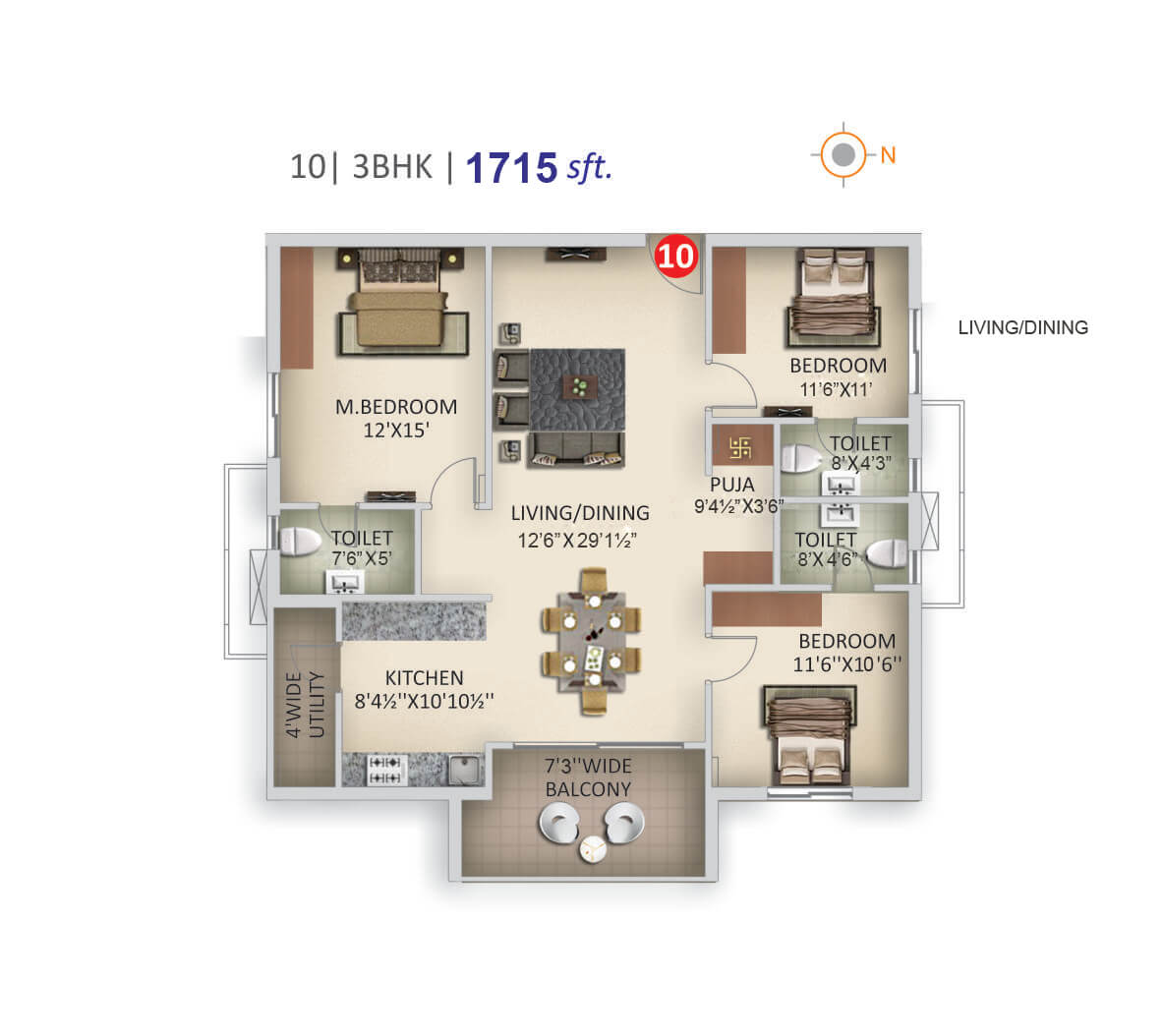 3-bhk-apartments-for-near-manikonda